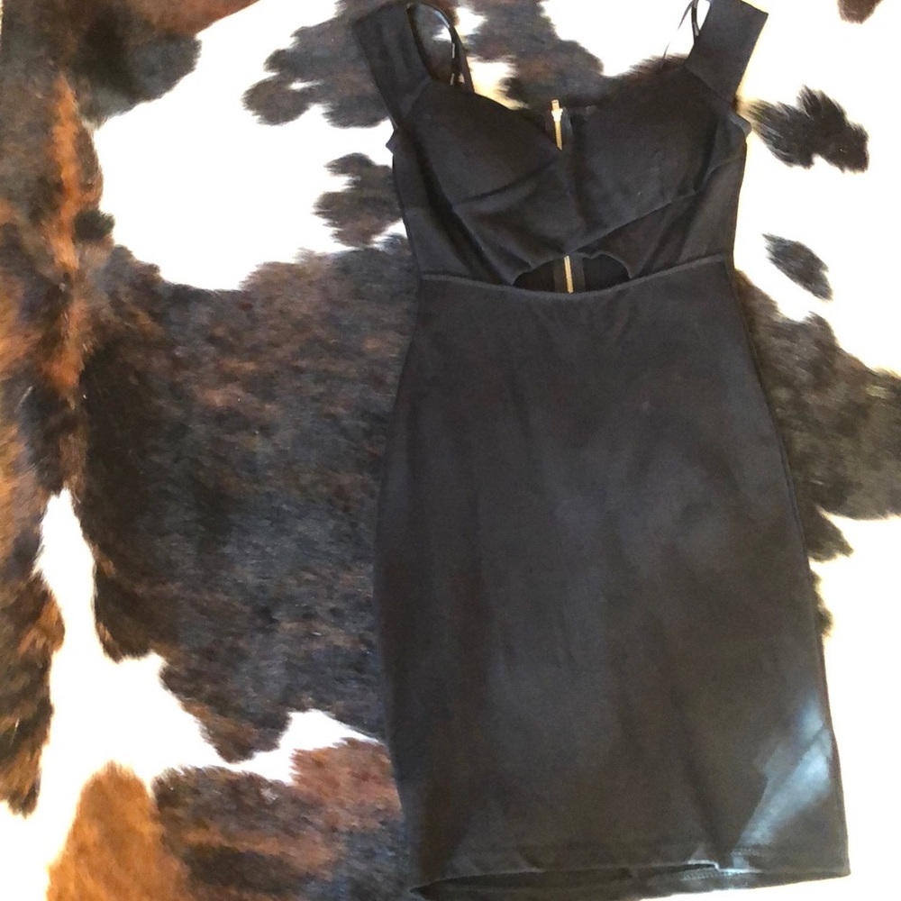 Short black dress